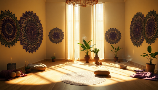 Elevate Your Space: Infusing Spiritual Serenity with Mandala Designs
